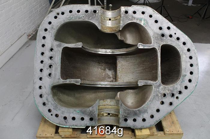 Used Sulzer ZUU-50 Double Suction Fan Pump, 20x24, Stainless Steel #41684