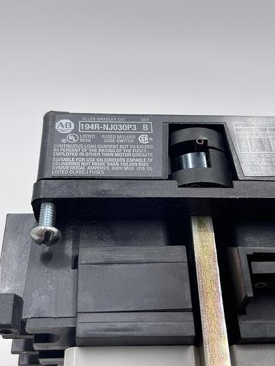 Used Allen-Bradley 194R-NJ030P3 Ser B 