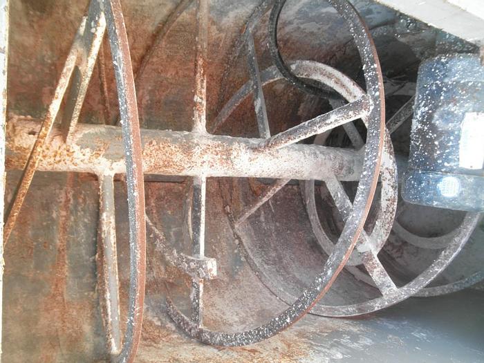Used Mixer, Ribbon, 25 CF, C/st, Pugmill Feeder, #C735198