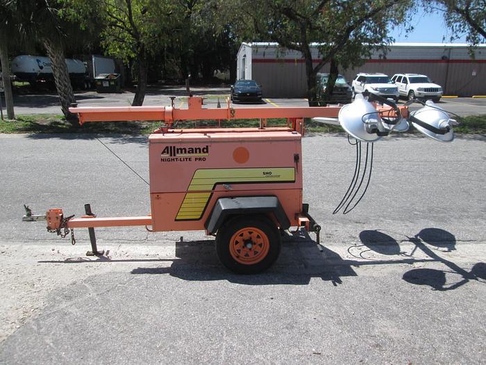 Used Allmand Portable Telescopic Light Tower