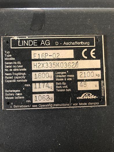 Usato Linde E16P-02