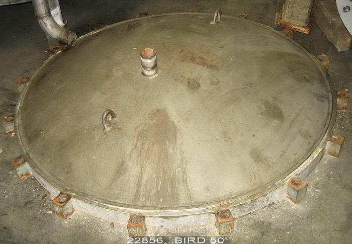 Used Bird 50 Centriscreen, .065" Holes, Patent No.: 2975899, 3X3 Rotor, 75Hp Motor And Motor Mount #22856