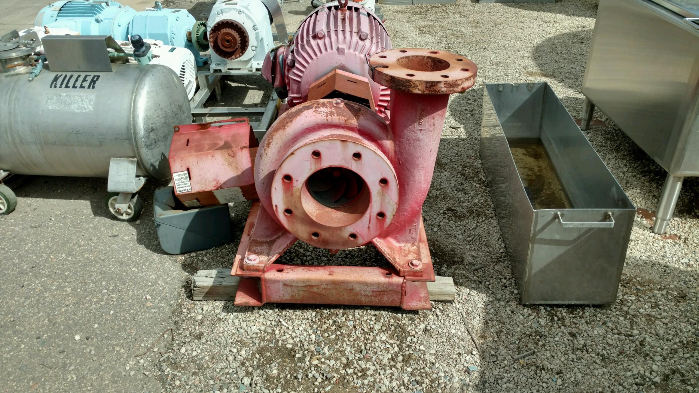 Used 6X8 ITT WATER PUMP