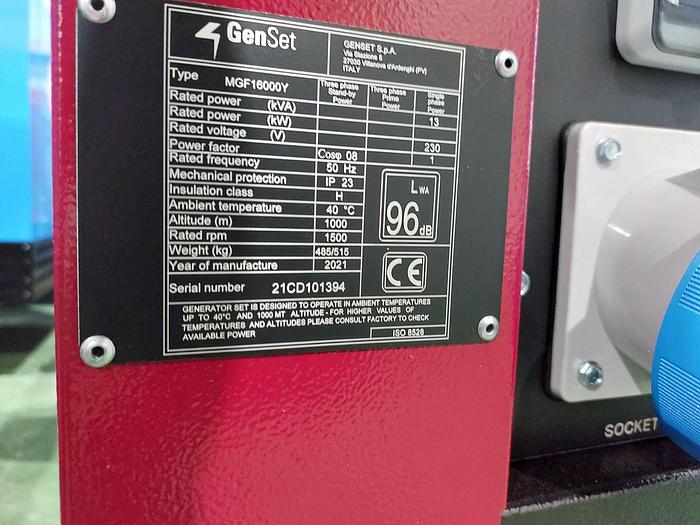 GENSET MGF 16000 Y