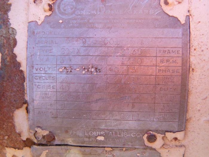 Used Crusher, Roll, 14.5" x 10", 2-Roll, C/st, 3 HP #S744261