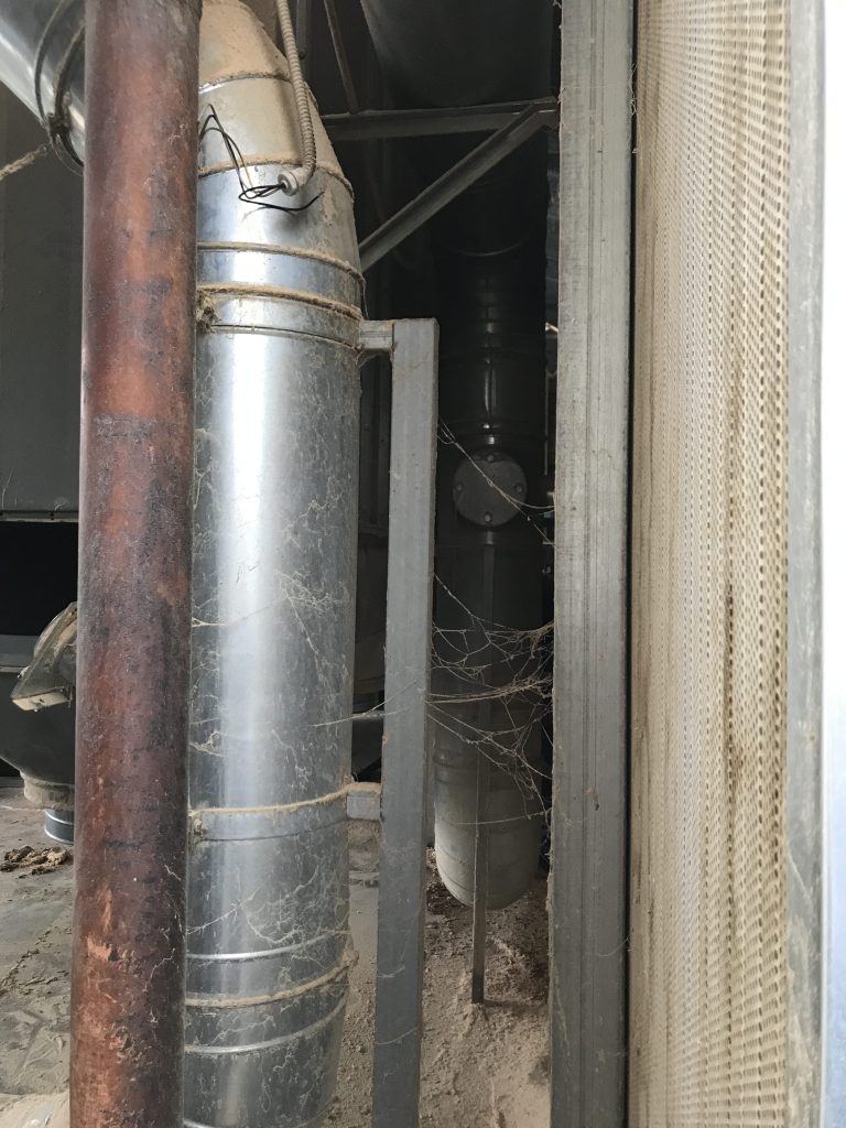 Used Impianto di aspirazione a 3 sacchi