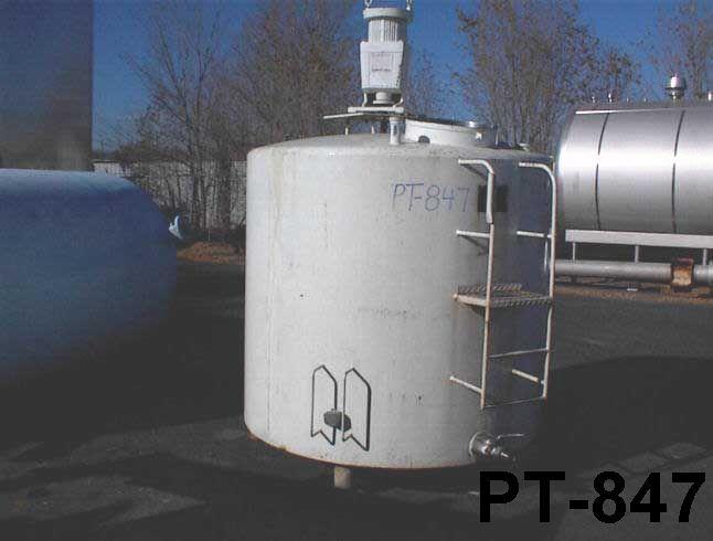 Usado 600 GALLON PROCESSOR TANK.  CE HOWARD MODEL 1300-A SERIAL 3665