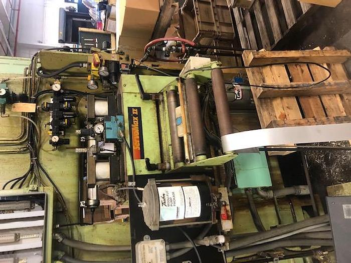 Used 12" x .156 x 4,000# CWP SERVO FEED LINE