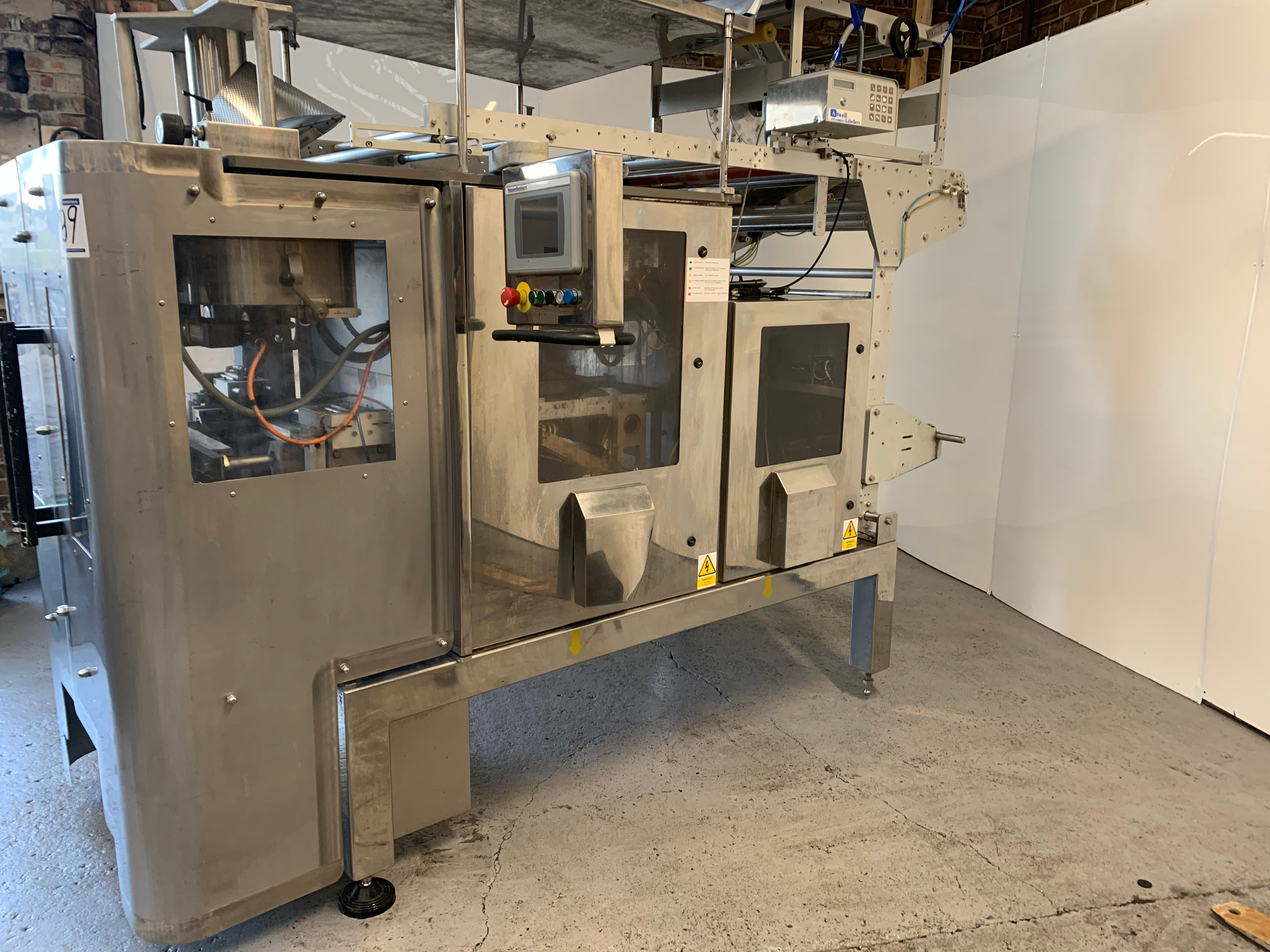 Used 2013 Hayssen Sandiacre Novus 350 VFFS