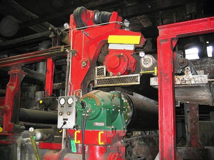 Used 8-Cylinder Board Machine, (8) 48" X 76-1/2" Wide Cylinders, (2) Extractors, Lg Suction Press, (3) Plain Presses.  Dryer Section With 88 Dryers, 36" Diameter.  Horne Horizontal Reel. #19984