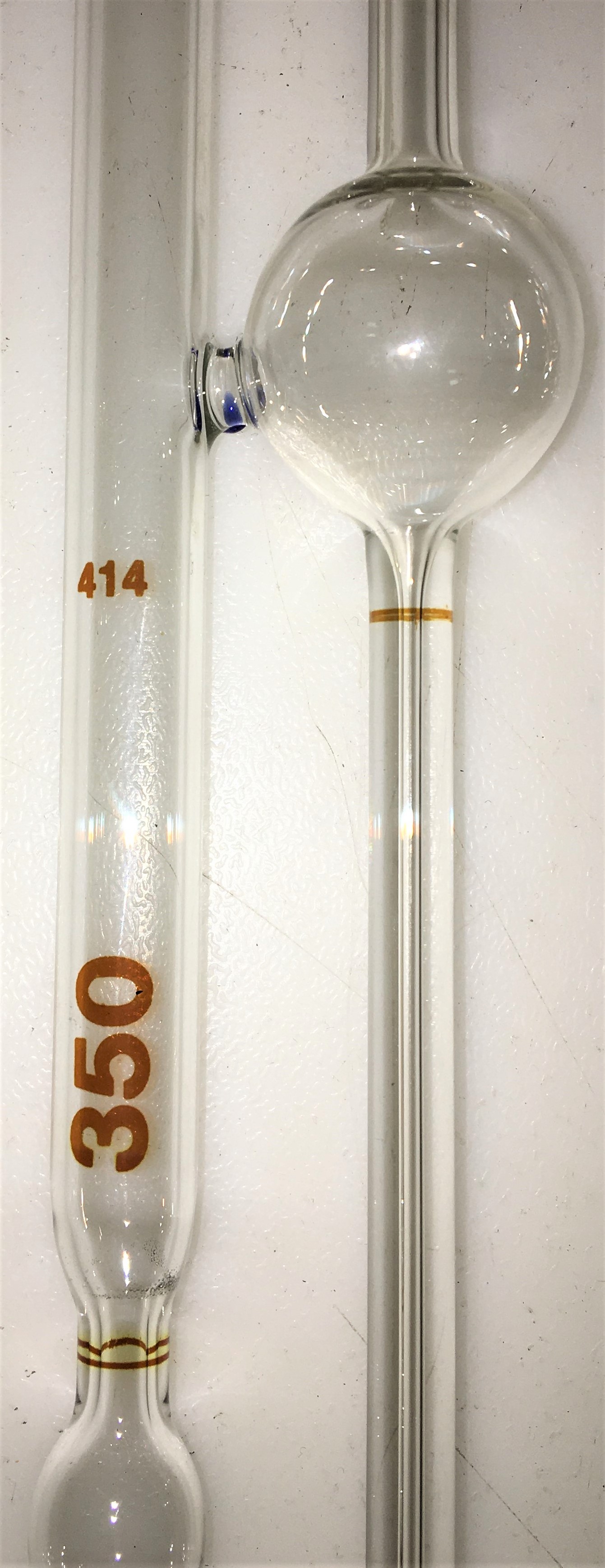 Used Cannon-Fenske CFOC-350 (9721-F71) Opaque Viscometer Tube (No Certificate) - Size 350