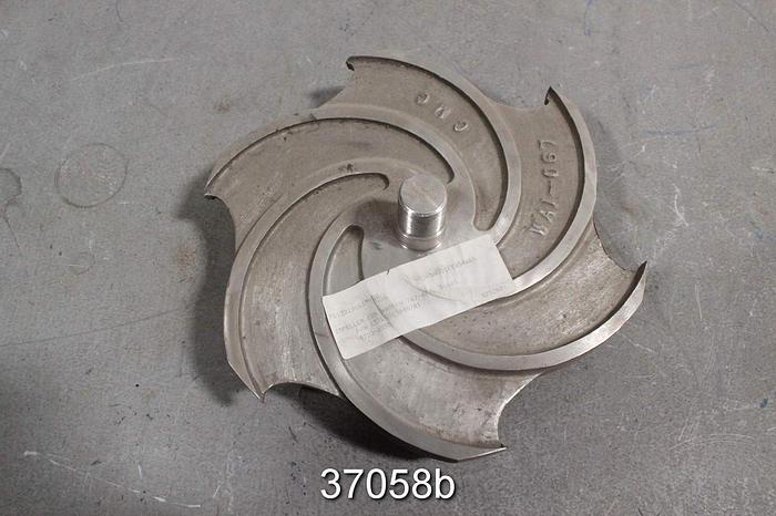 Used Warren 747 A70 Pump Impeller, 657L0009 #37058