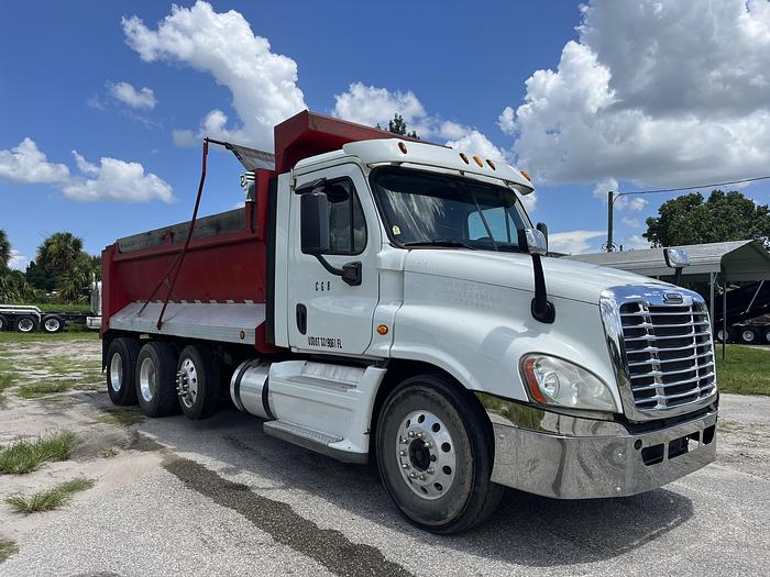 Used 2013 Freightliner Cascadia 125 Tri-Axle Dump Truck