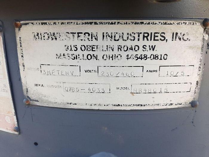 Used Screen, Sweco 48", C/st, Single Deck #S744762