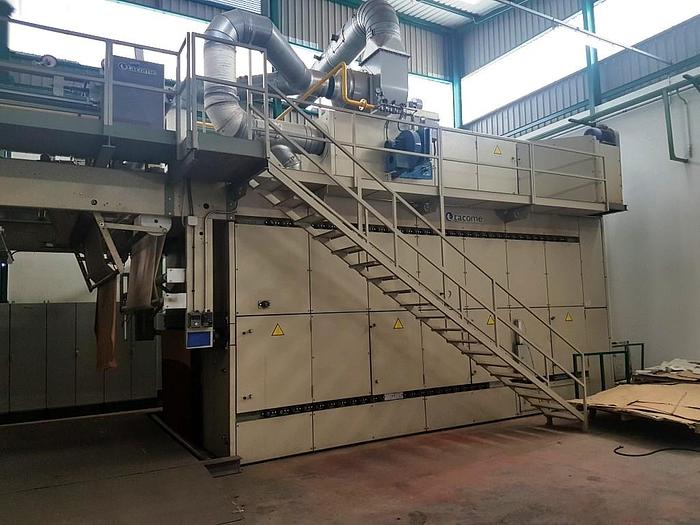 Used FLAT BED PRINTING - STEAMER - WASHING - DRYER  LINE