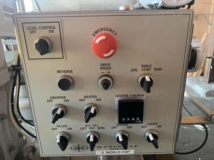 Used Filler, Cup, World Cup, Mdl 8-80, Sealer #C743867