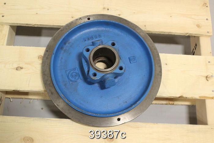 Unused Goulds 3196 MT 13" Iron Stuffing Box Cover #39387