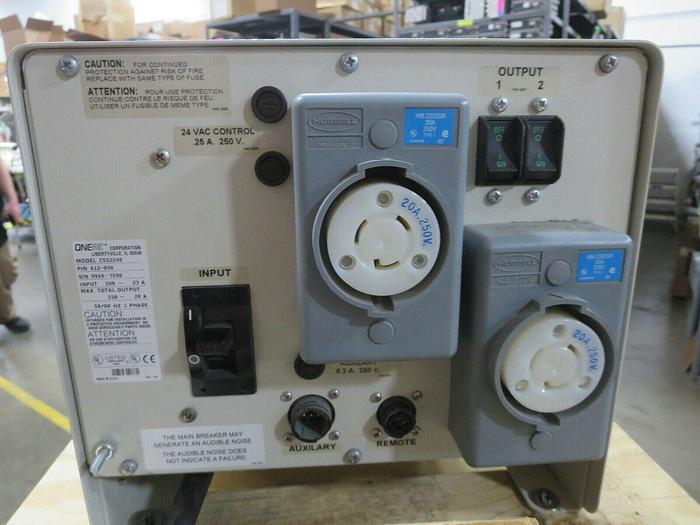 Used OneAC, CSS2248, (012-890), Power Conditioner, Tagged "Standby Spare" Not Tested