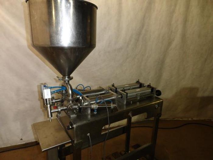 Used Stainless Steel Dual Piston Filler