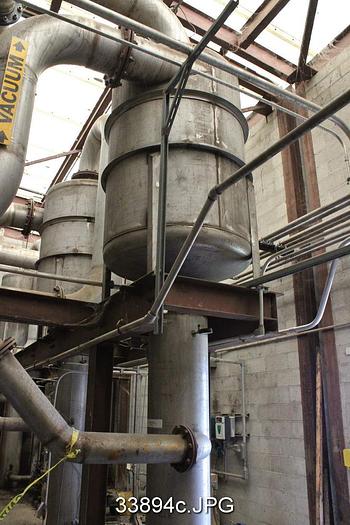 Used (8) Vacuum Pump Separators/Silencers #33894