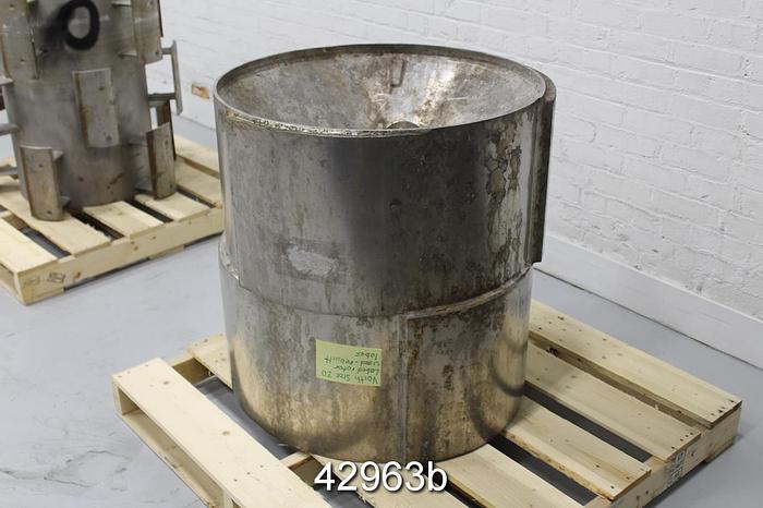 Used Voith Size 20 Stainless Steel Lobe Rotor #42963