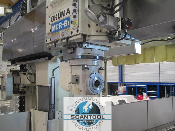 Used OKUMA MCR-BII EA HP30-65, from 2001, portal milling machine