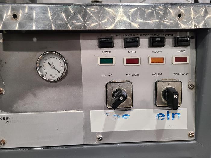 Used Vacuum Investment Mixer for Lost Wax Casting Mold Making