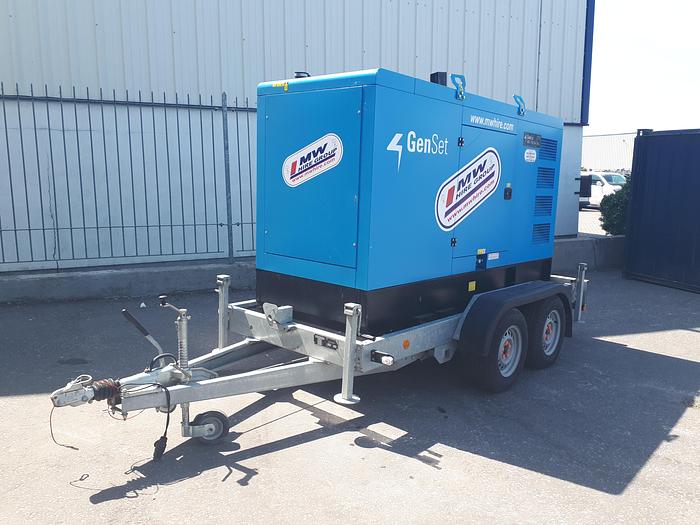 Used Genset MG 66S-I - Road Tow - Rental Spec