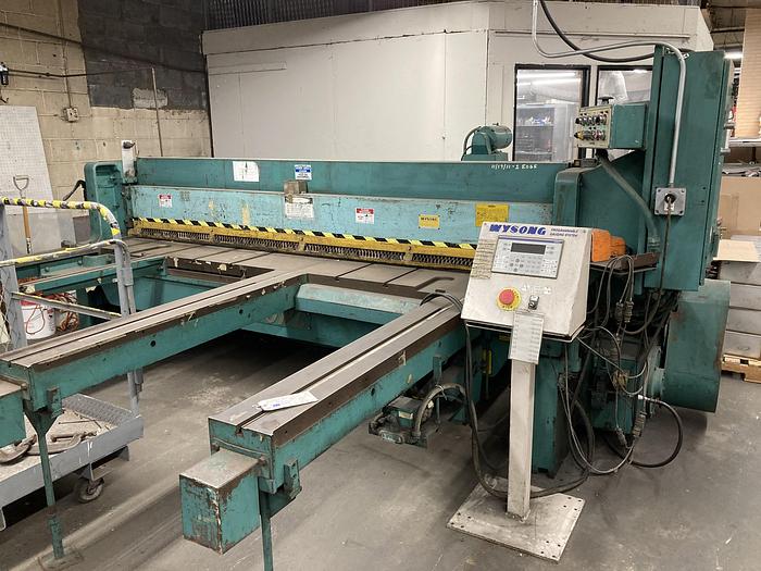 10 GA x 10' Wysong Mechanical Shear