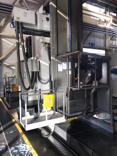 Begagnad Zayer 30 KCU 16000 AR, från 2003, Bäddfräs med rörlig pelare