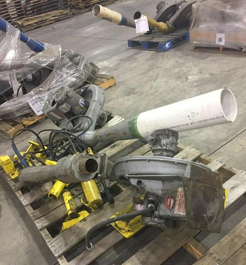 Used VENTURI BLOWERS 2300 TURBO BLOWER 2HP MOTORS 11 AVAILABLE