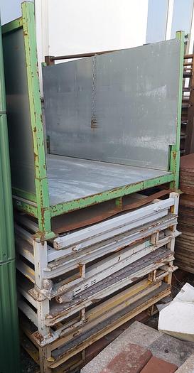 Gebraucht Umklappbare Langgutpalette, Sonderpalette, 165 x 120 x 110cm hoch, ,  gebraucht