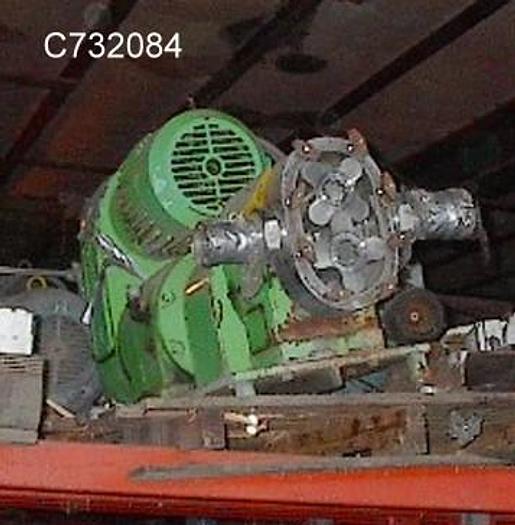 Used Pump, Positive, Tri-Clover, S/st, 10 HP, 2.5" #C732084