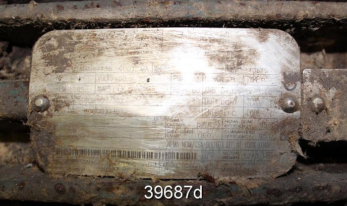 Used Goulds 3405 6x8x17 Split Case Pump #39687