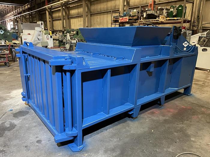 Used EXCEL EX-60 HORIZONTAL CLOSED DOOR BALER 20HP