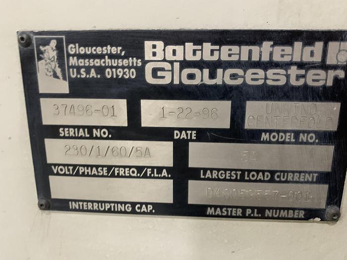 Used 1996 BATTENFELD GLOUCESTER WICKETER