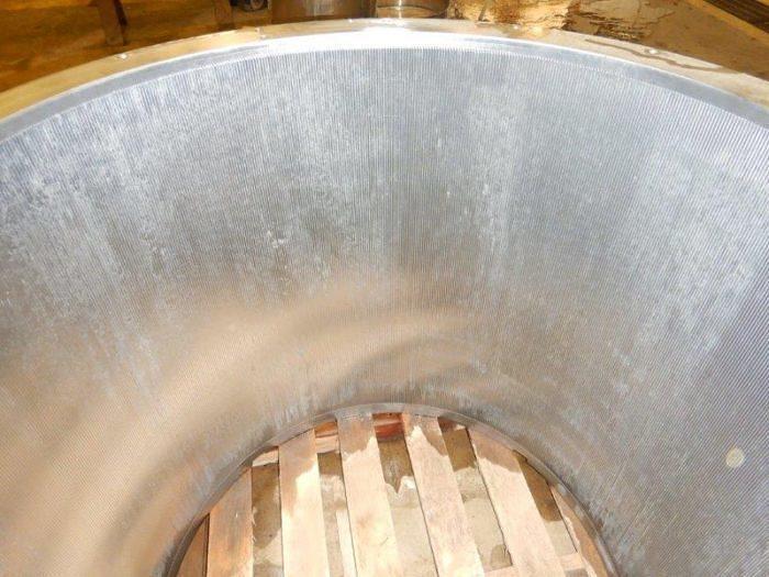 Used VALMET MDL T9 STAINLESS STEEL DELTA PRESSURE SCREEN