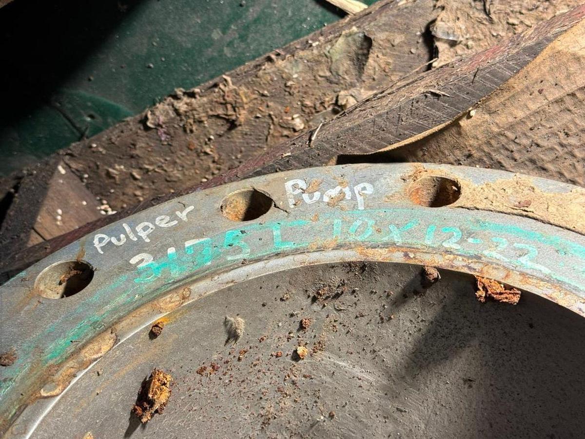 Used GOULDS 3175L SIZE 10X12-22 PUMP 316 STAINLESS STEEL