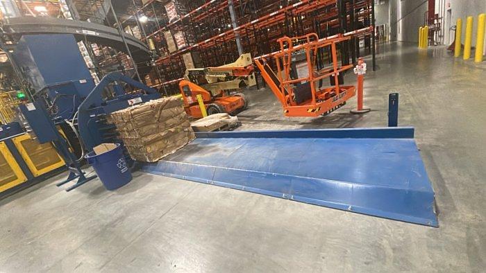 Used AMERICAN HORIZONTAL AUTO-TIE BALER MODEL DC6348-8T30 ALLEN BRADLEY CONTROLS