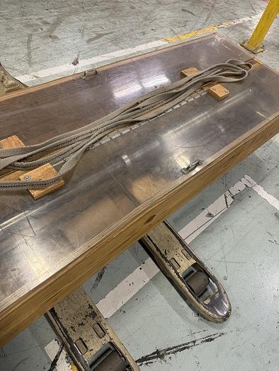 Used 62" DUSENBERY 10000-24 DUPLEX SLITTER REWINDER