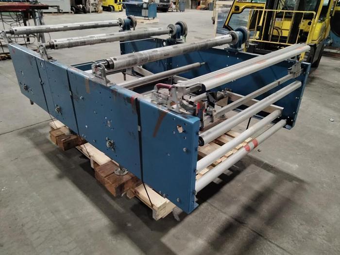 Used 48" ROSENTHAL SHEETER MODEL WAS-4-VHHUJJJUJZEAAC12 WITH CONVEYOR-pending