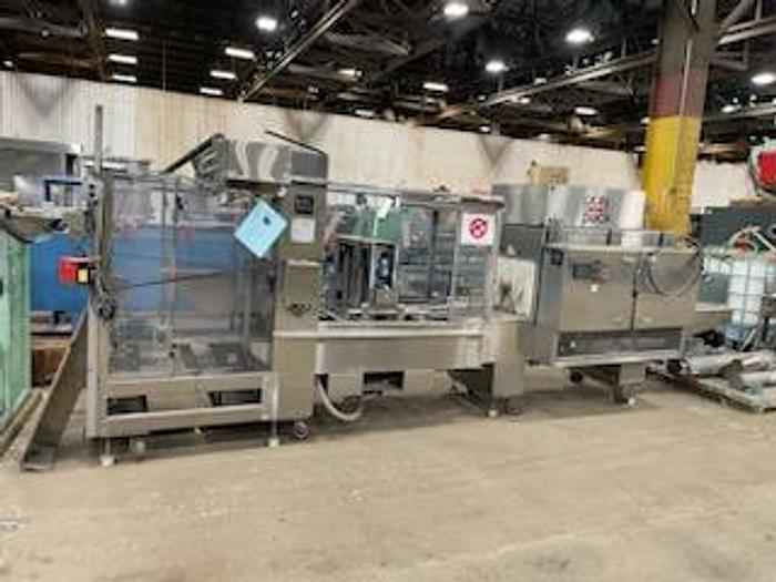 Used POLYPACK # CFH-16-24-32 VL SS HORIZONTAL HIGH SPEED CONTINUOUS MOTION SHRINK WRAPPER/SHRINK TUNNEL.