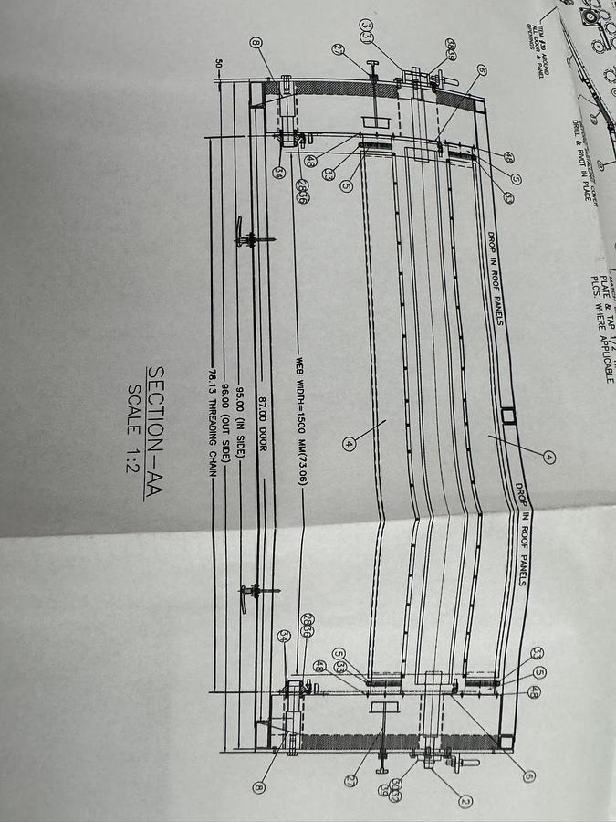 Used 72" WIDE INTAROTO LAMINATOR - PAPER & BOARD