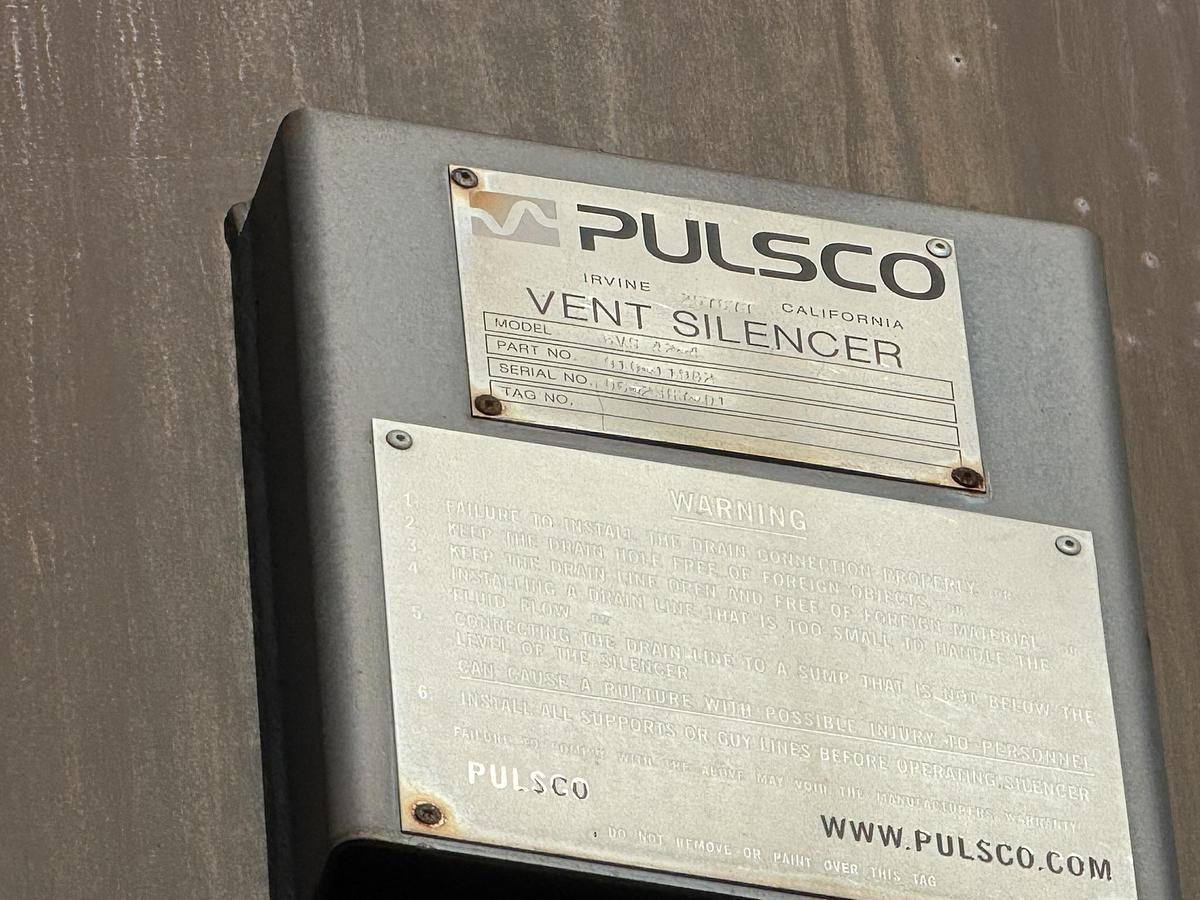 Used PULSCO VENT SILENCER