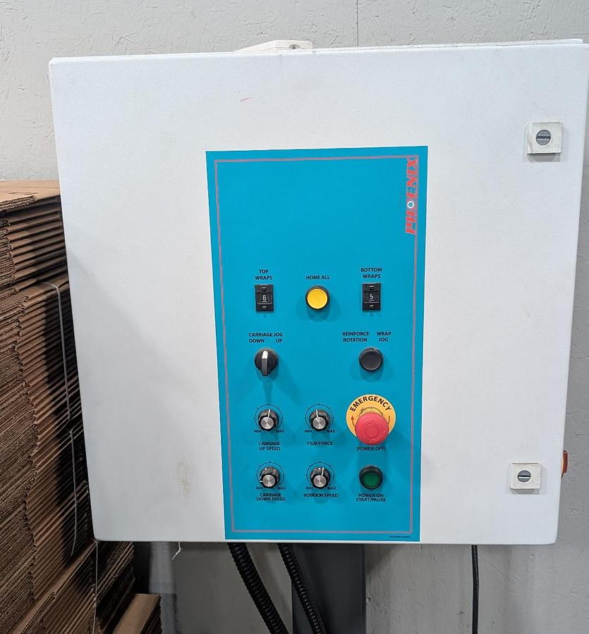 Used PHOENIX WRAPPERS MODEL PRTL-2150A PALLET WRAPPER MFG 2020