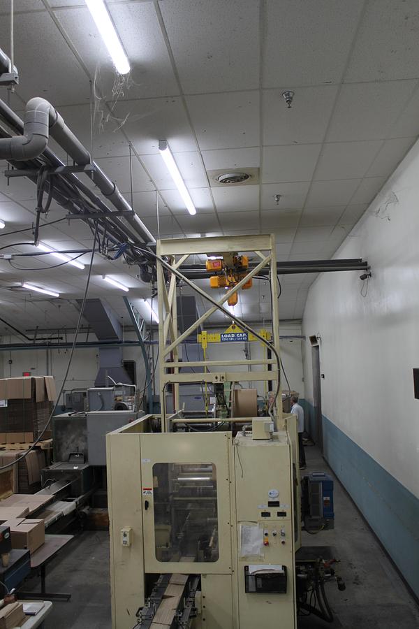 Used 37" WIDE GREENBAY ENGINEERING SINGLE FOLD DISPENCER TOWEL WITH BRETTING BANDER