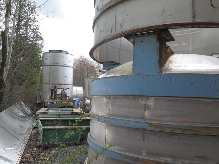 Used FIBERPREP MODEL 15 M CU HELICO PULPER 14' DIA. X 12' HIGH S/S