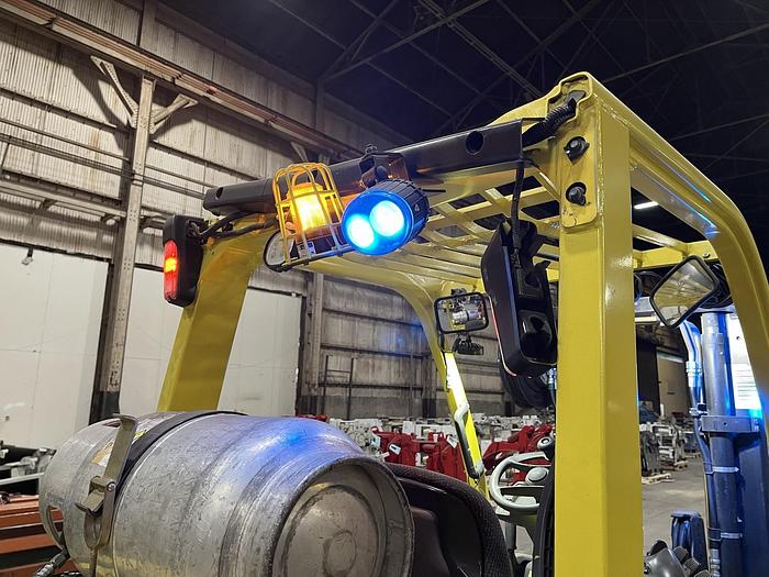 Used 2018 12,000 POUND HYSTER MODEL S120FTPRS TWO STAGE MAST-PENDING AUC