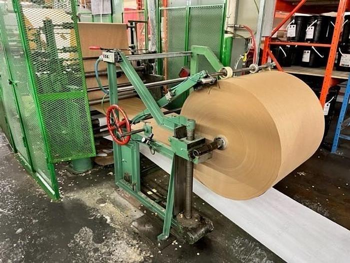 Used POTDEVIN MODEL 84 RG SOS PAPER BAG MACHINE