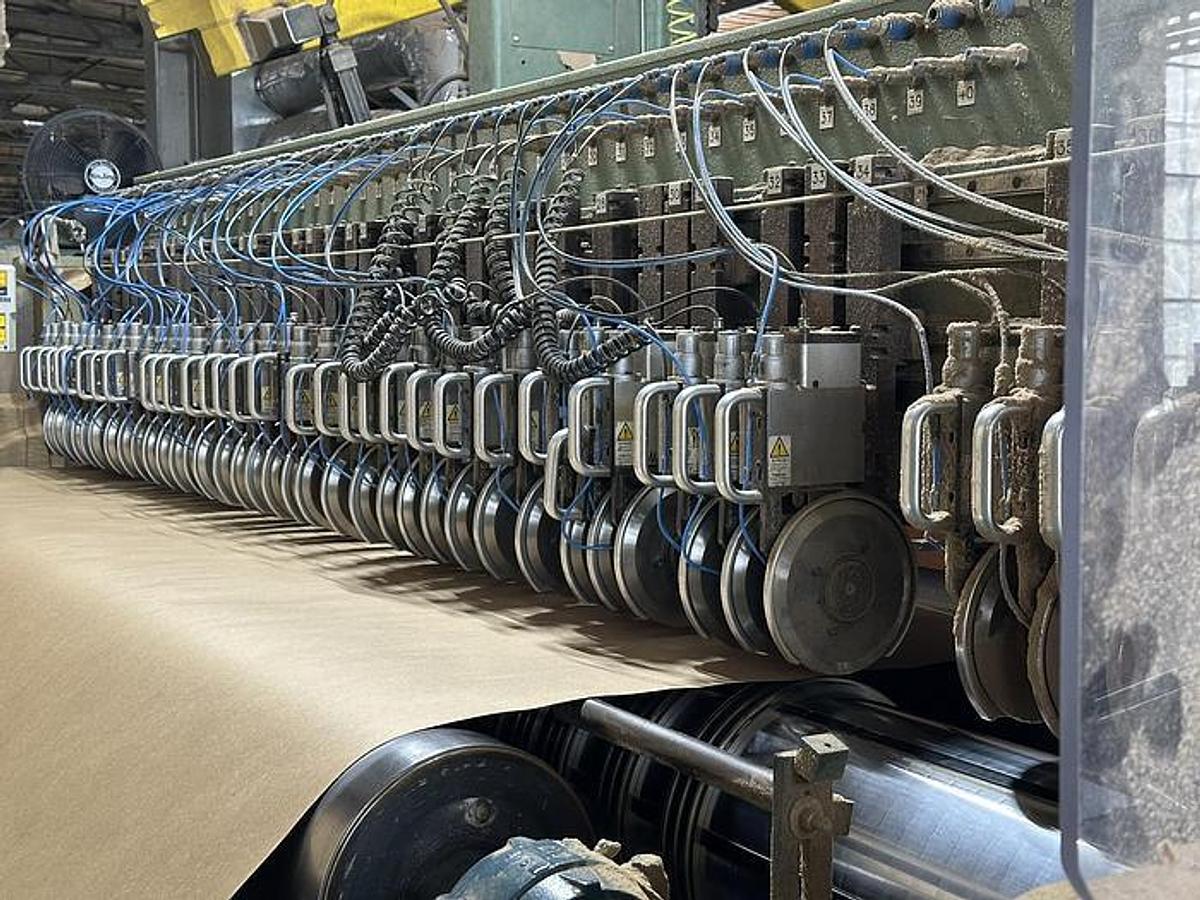 Used 110" (2.794mm) VOITH FOURDRINIER PAPER MACHINE MANUFACTURED 2002